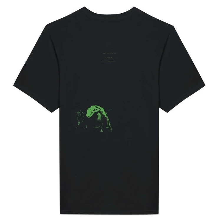"forget" black tee, view 2