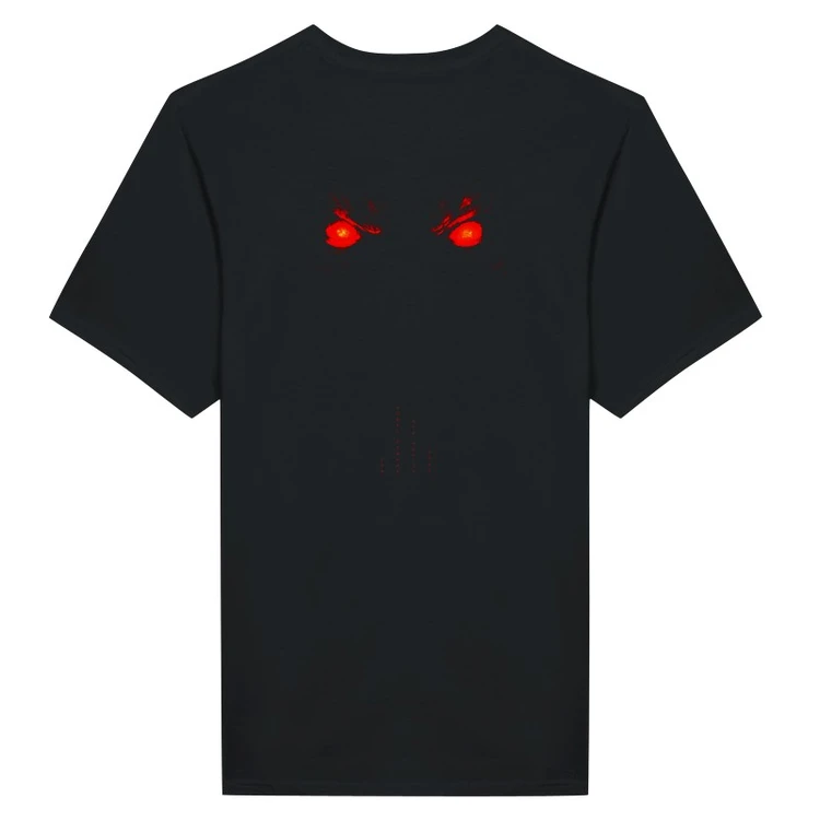 "lullaby" black tee, view 2